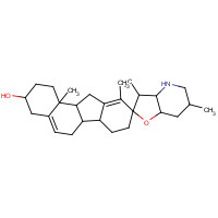CYCLOPAMINE chemical structure CYCLOPAMINE (CAS: 4449-51-8) - Chemical Structure and Molecular Formula