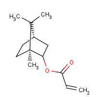 Isobornyl acrylate chemical structure Isobornyl acrylate (CAS: 5888-33-5) - Chemical Structure and Molecular Formula