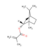 Isobornyl methacrylate chemical structure Isobornyl methacrylate (CAS: 7534-94-3) - Chemical Structure and Molecular Formula