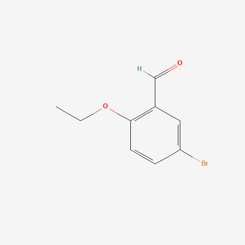 5-BROMO-2-ETHOXYBENZALDEHYDE chemical structure 5-BROMO-2-ETHOXYBENZALDEHYDE (CAS: 79636-94-5) - Chemical Structure and Molecular Formula