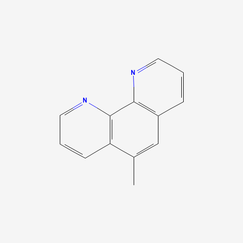 5-METHYL-1,10-PHENANTHROLINE chemical structure 5-METHYL-1,10-PHENANTHROLINE (CAS: 3002-78-6) - Chemical Structure and Molecular Formula