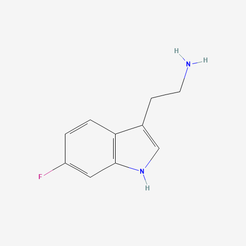 6-FLUOROTRYPTAMINE chemical structure 6-FLUOROTRYPTAMINE (CAS: 575-85-9) - Chemical Structure and Molecular Formula