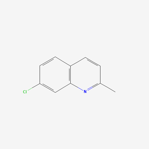 7-Chloro-2-methylquinoline chemical structure 7-Chloro-2-methylquinoline (CAS: 4965-33-7) - Chemical Structure and Molecular Formula