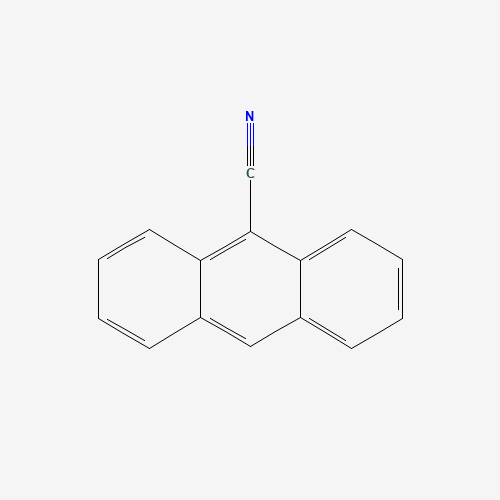 9-Anthrracenecarbonitrile chemical structure 9-Anthrracenecarbonitrile (CAS: 1210-12-4) - Chemical Structure and Molecular Formula