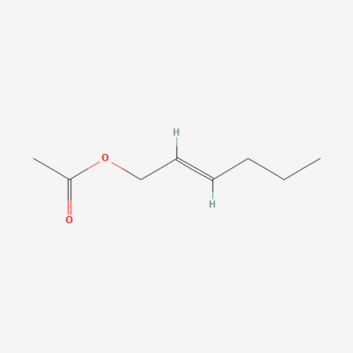 TRANS-2-HEXENYL ACETATE chemical structure TRANS-2-HEXENYL ACETATE (CAS: 2497-18-9) - Chemical Structure and Molecular Formula