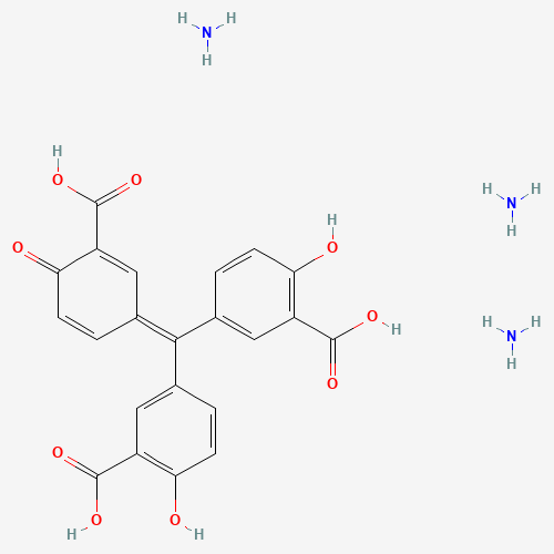 Aluminon chemical structure Aluminon (CAS: 569-58-4) - Chemical Structure and Molecular Formula