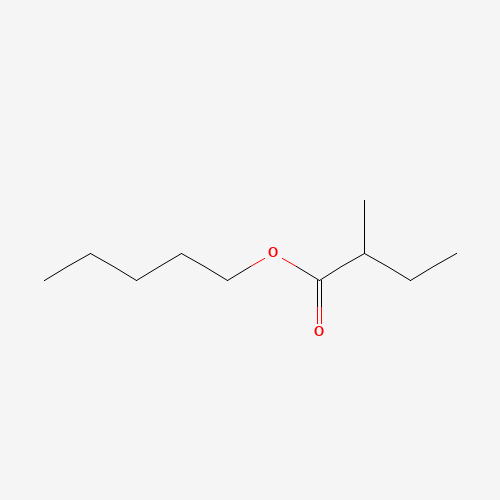 AMYL-2-METHYLBUTYRATE chemical structure AMYL-2-METHYLBUTYRATE (CAS: 68039-26-9) - Chemical Structure and Molecular Formula