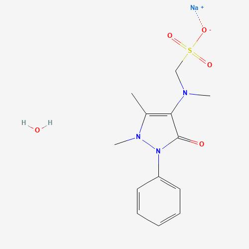 Analgin chemical structure Analgin (CAS: 5907-38-0) - Chemical Structure and Molecular Formula