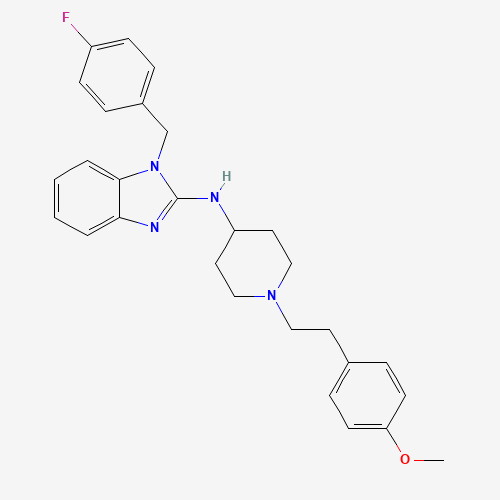 Astemizole chemical structure Astemizole (CAS: 68844-77-9) - Chemical Structure and Molecular Formula