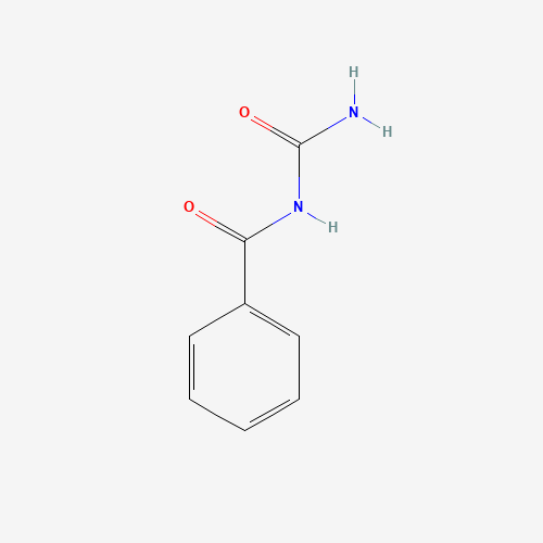 BENZOYLUREA chemical structure BENZOYLUREA (CAS: 614-22-2) - Chemical Structure and Molecular Formula