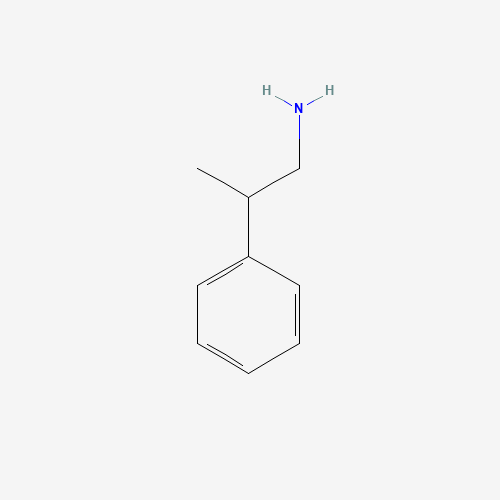 2-PHENYLPROPYLAMINE chemical structure 2-PHENYLPROPYLAMINE (CAS: 582-22-9) - Chemical Structure and Molecular Formula