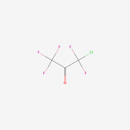 CHLOROPENTAFLUOROACETONE chemical structure CHLOROPENTAFLUOROACETONE (CAS: 79-53-8) - Chemical Structure and Molecular Formula