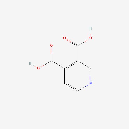 3,4-Pyridinedicarboxylic acid chemical structure 3,4-Pyridinedicarboxylic acid (CAS: 490-11-9) - Chemical Structure and Molecular Formula