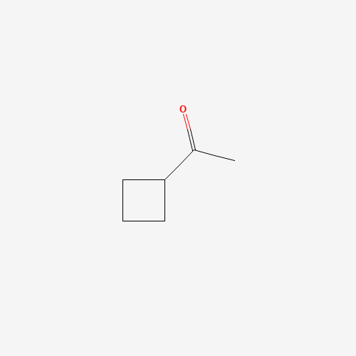 CYCLOBUTYL METHYL KETONE chemical structure CYCLOBUTYL METHYL KETONE (CAS: 3019-25-8) - Chemical Structure and Molecular Formula