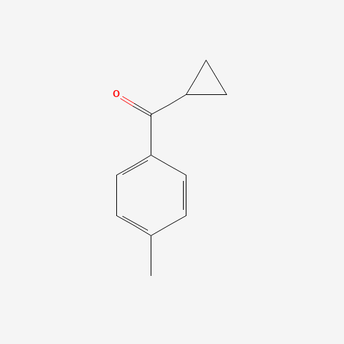 cyclopropyl p-tolyl ketone chemical structure cyclopropyl p-tolyl ketone (CAS: 7143-76-2) - Chemical Structure and Molecular Formula
