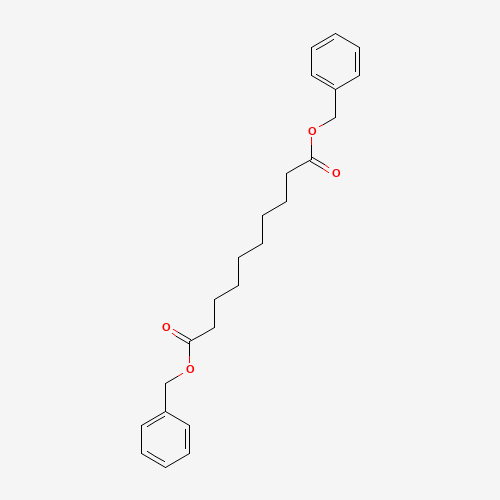 DIBENZYL SEBACATE chemical structure DIBENZYL SEBACATE (CAS: 140-24-9) - Chemical Structure and Molecular Formula