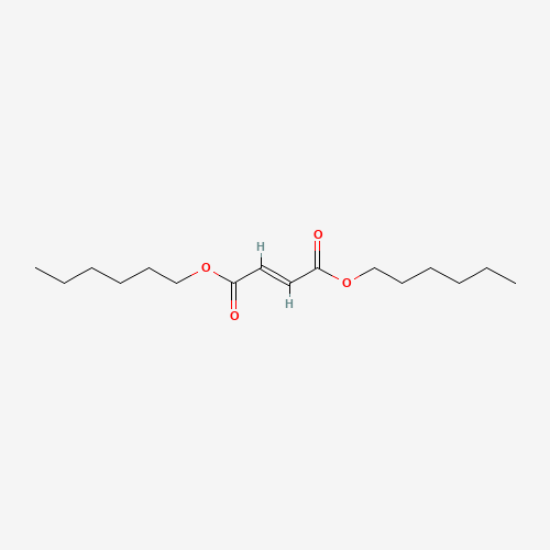 DI-N-HEXYL FUMARATE chemical structure DI-N-HEXYL FUMARATE (CAS: 19139-31-2) - Chemical Structure and Molecular Formula