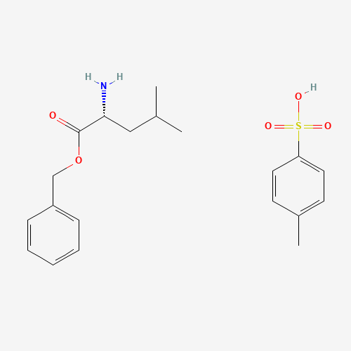 H-D-LEU-OBZL P-TOSYLATE chemical structure H-D-LEU-OBZL P-TOSYLATE (CAS: 17664-93-6) - Chemical Structure and Molecular Formula