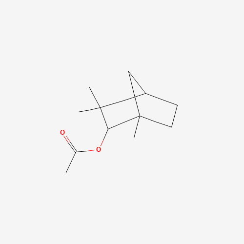 FENCHYL ACETATE chemical structure FENCHYL ACETATE (CAS: 13851-11-1) - Chemical Structure and Molecular Formula