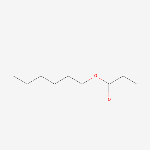 Hexyl isobutyrate chemical structure Hexyl isobutyrate (CAS: 2349-07-7) - Chemical Structure and Molecular Formula