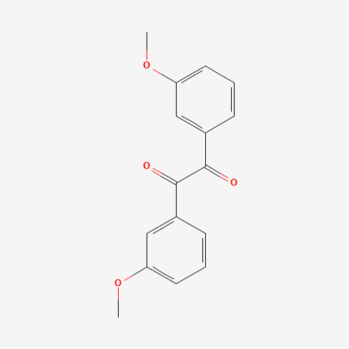 3,3'-DIMETHOXYBENZIL chemical structure 3,3'-DIMETHOXYBENZIL (CAS: 40101-17-5) - Chemical Structure and Molecular Formula