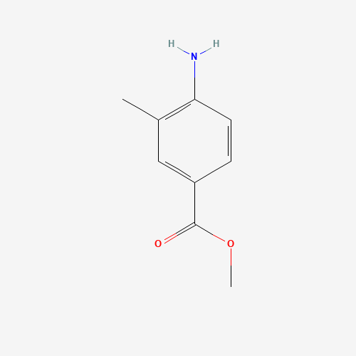 Methyl 4-amino-3-methylbenzoate chemical structure Methyl 4-amino-3-methylbenzoate (CAS: 18595-14-7) - Chemical Structure and Molecular Formula