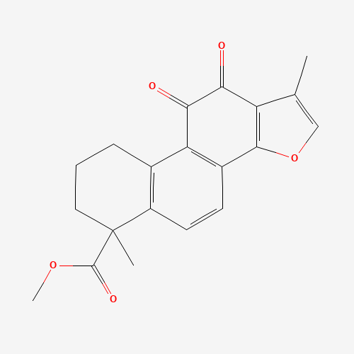 Methyltanshinonate chemical structure Methyltanshinonate (CAS: 135355-72-5) - Chemical Structure and Molecular Formula