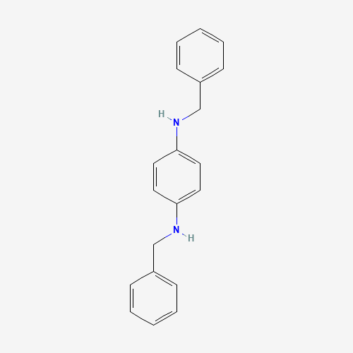 N,N'-DIBENZYL-P-PHENYLENEDIAMINE chemical structure N,N'-DIBENZYL-P-PHENYLENEDIAMINE (CAS: 10368-25-9) - Chemical Structure and Molecular Formula