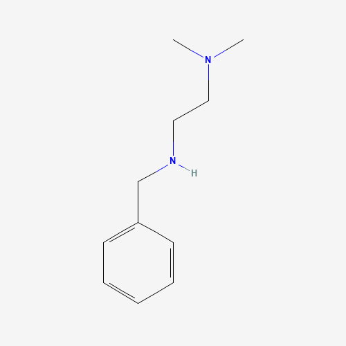 N'-BENZYL-N,N-DIMETHYLETHYLENEDIAMINE chemical structure N'-BENZYL-N,N-DIMETHYLETHYLENEDIAMINE (CAS: 103-55-9) - Chemical Structure and Molecular Formula