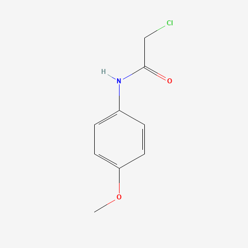2-CHLORO-N-(4-METHOXY-PHENYL)-ACETAMIDE chemical structure 2-CHLORO-N-(4-METHOXY-PHENYL)-ACETAMIDE (CAS: 22303-36-2) - Chemical Structure and Molecular Formula