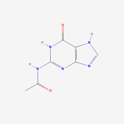 N-2-Acetylguanine chemical structure N-2-Acetylguanine (CAS: 19962-37-9) - Chemical Structure and Molecular Formula