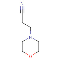 3-(4-MORPHOLINO)PROPIONITRILE chemical structure 3-(4-MORPHOLINO)PROPIONITRILE (CAS: 4542-47-6) - Chemical Structure and Molecular Formula