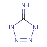 5-Aminotetrazole (CAS: 4418-61-5) - Chemical Structure and Molecular Formula 