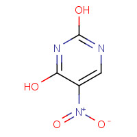 5-Nitrouracil (CAS: 611-08-5) - Chemical Structure and Molecular Formula 