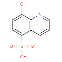 8-Hydroxyquinoline-5-sulfonic acid (CAS: 84-88-8) - Chemical Structure and Molecular Formula 