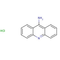 Acridin-9-amine hydrochloride (CAS: 134-50-9) - Chemical Structure and Molecular Formula 
