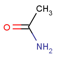 Acetamide (CAS: 60-35-5) - Chemical Structure and Molecular Formula 
