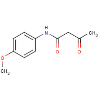4'-Methoxyacetoacetanilide (CAS: 5437-98-9) - Chemical Structure and Molecular Formula 