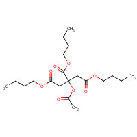 Acetyl tributyl citrate (CAS: 77-90-7) - Chemical Structure and Molecular Formula 