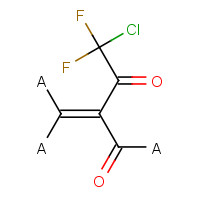 2-CHLORO-2,2-DIFLUOROACETOPHENONE (CAS: 384-67-8) - Chemical Structure and Molecular Formula 