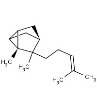 Tricyclo2.2.1.02,6heptane,1,7-dimethyl-7-(4-methyl-3-pentenyl)-,(-)- (CAS: 512-61-8) - Related Chemical Product