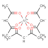 Aluminum acetylacetonate (CAS: 13963-57-0) - Chemical Structure and Molecular Formula 
