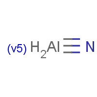Aluminum nitride (CAS: 24304-00-5) - Chemical Structure and Molecular Formula 