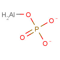 Aluminium phosphate (CAS: 7784-30-7) - Chemical Structure and Molecular Formula 