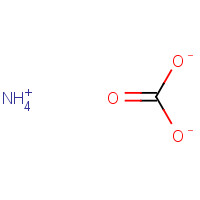 Ammonium carbonate (CAS: 506-87-6) - Chemical Structure and Molecular Formula 