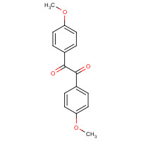 4,4'-DIMETHOXYBENZIL (CAS: 1226-42-2) - Chemical Structure and Molecular Formula 