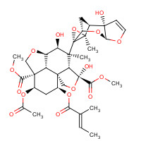 AZADIRACHTIN A (CAS: 11141-17-6) - Chemical Structure and Molecular Formula 