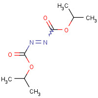 Diisopropyl azodicarboxylate (CAS: 2446-83-5) - Chemical Structure and Molecular Formula 