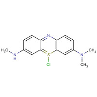 Azure B (CAS: 531-55-5) - Chemical Structure and Molecular Formula 