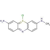 AZURE C (CAS: 531-57-7) - Chemical Structure and Molecular Formula 